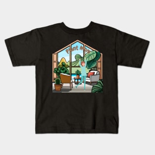 Plant Mom Kids T-Shirt